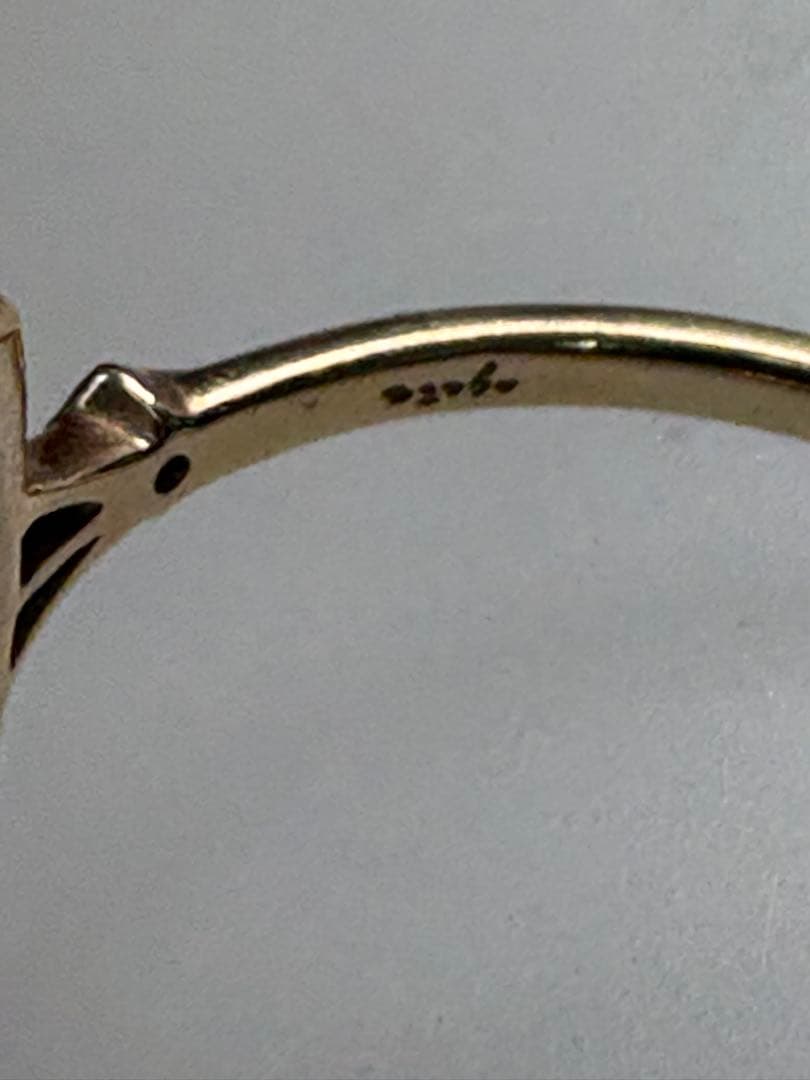 アガットクラシック ブラックストーン k10・13号・1.8g・中古品