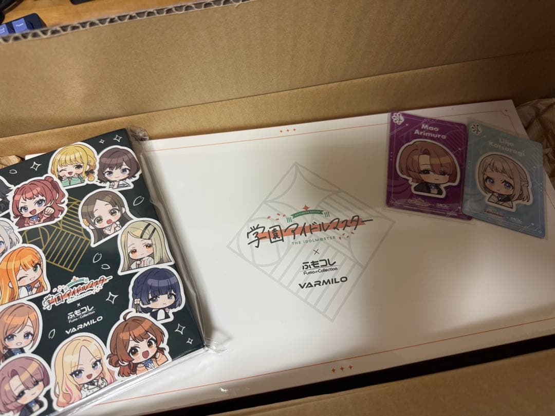 ふもコレ　学園アイドルマスター　キーボード　キーキャップ ふもコレ × 学園アイドルマスター キーキャップセット｜ふもコレ(Fumo