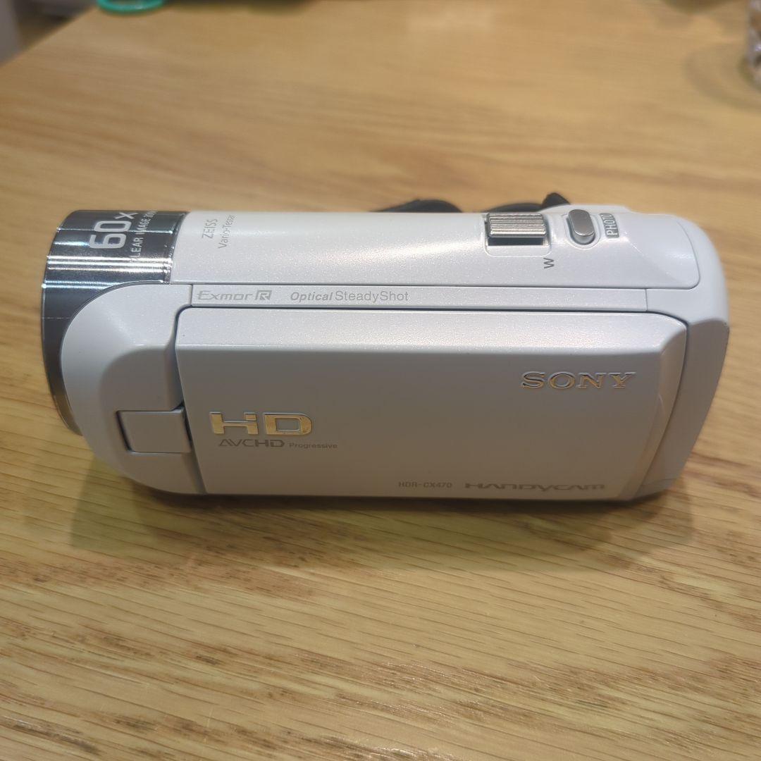 SONY HDR-CX470 ハンディカムビデオカメラ 本体 ホワイト Amazon | SONY(ソニー) ビデオカメラ Handycam HDR-CX470 ホワイト