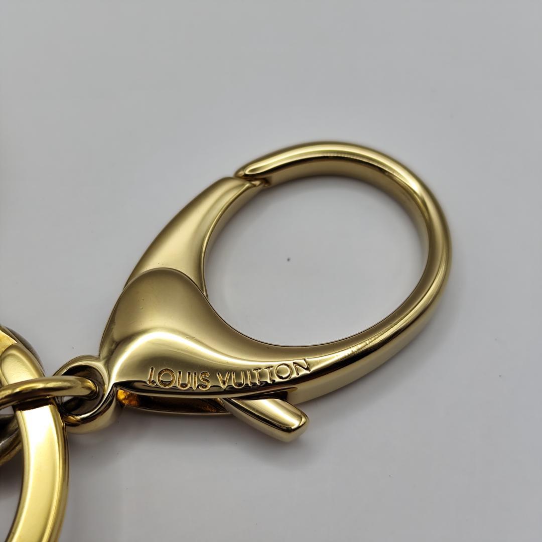 鑑定済・極美品ルイヴィトン ヴェルニ ポルトクレロン キーホルダー