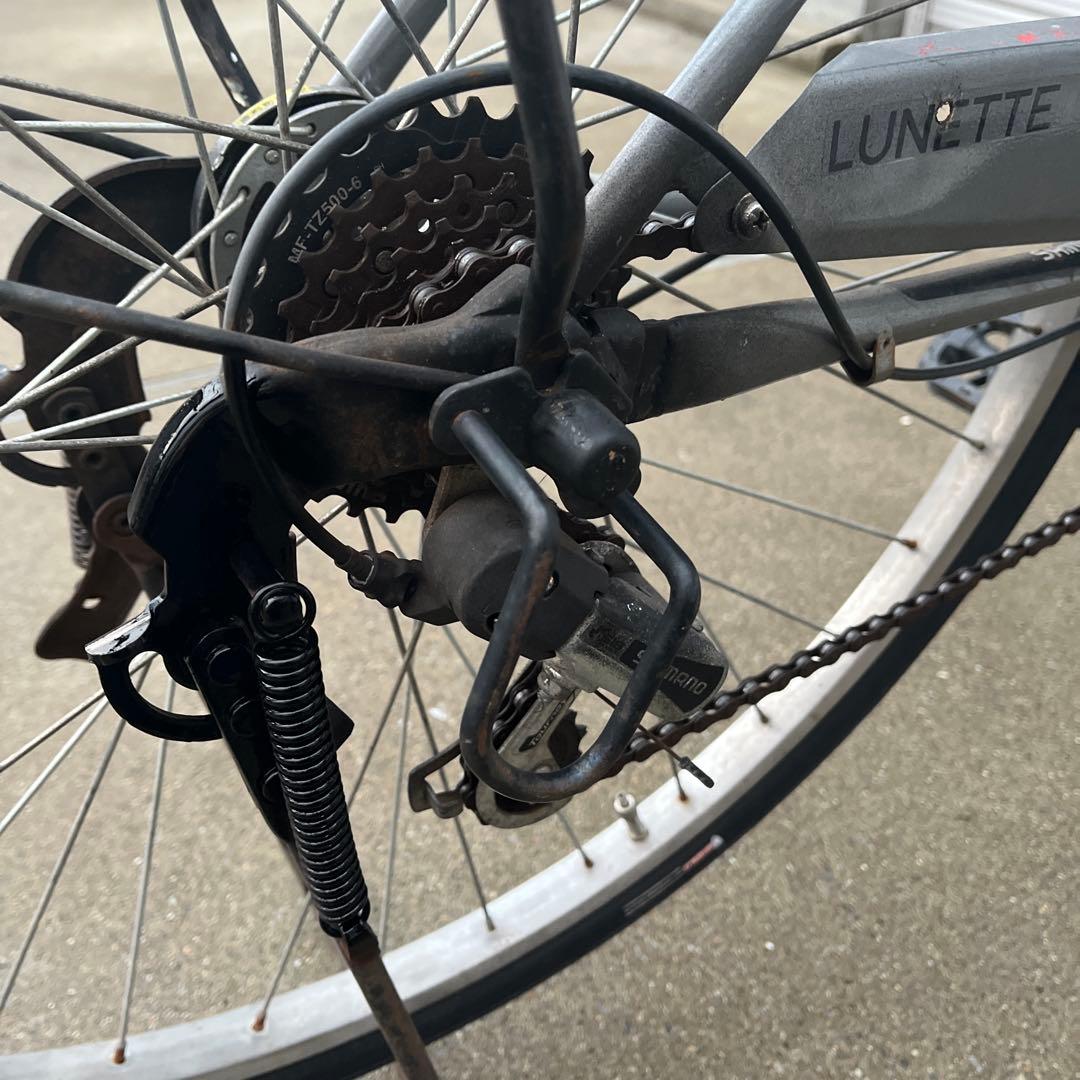 SHIMANOグレー シティサイクル 【基本的に引き取り限定】 - メルカリ