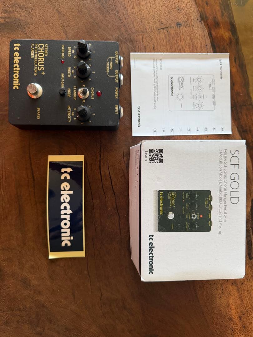 tc electronic SCF GOLD ギターエフェクター