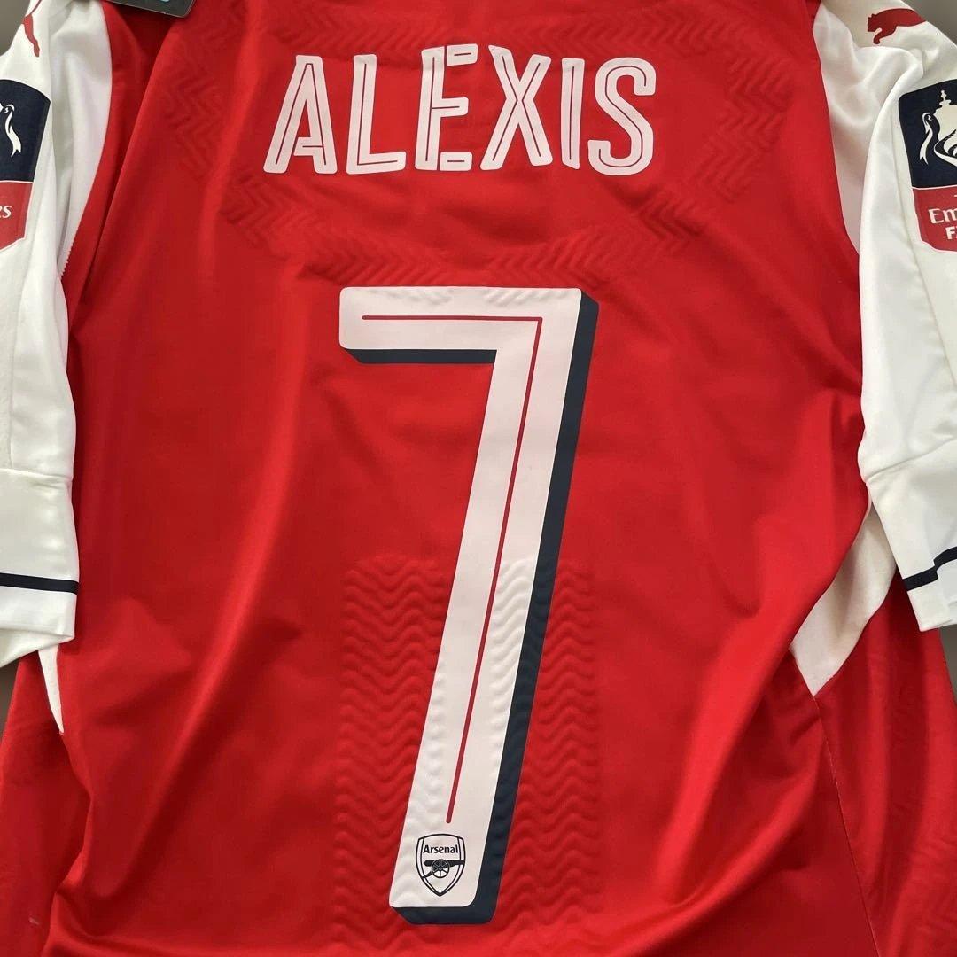 2016-17 FAカップ決勝仕様 アーセナル アレクシス サンチェス#7 - メルカリ