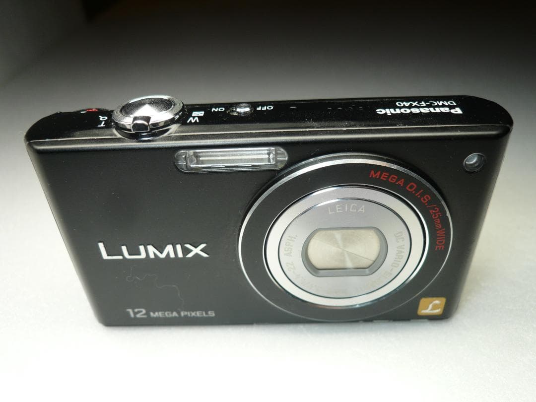 LUMIX☆DMC-FX40⚠️必読有⭕️安心の実働品☆5倍ズーム1210万画素