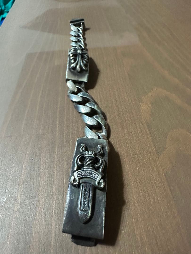 クロムハーツ　ダブルID ブレスレット 楽天市場】クロムハーツ ダブルID ブレスレット フローラルクロス