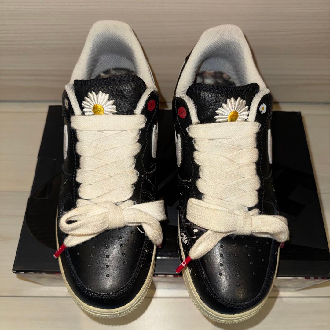 ナイキ ピースマイナスワン エアフォース1 パラノイズ 26.5cm ブラック