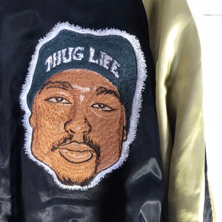 Reserved Note 2pac ビギー スーベニアジャケット スカジャン - メルカリ