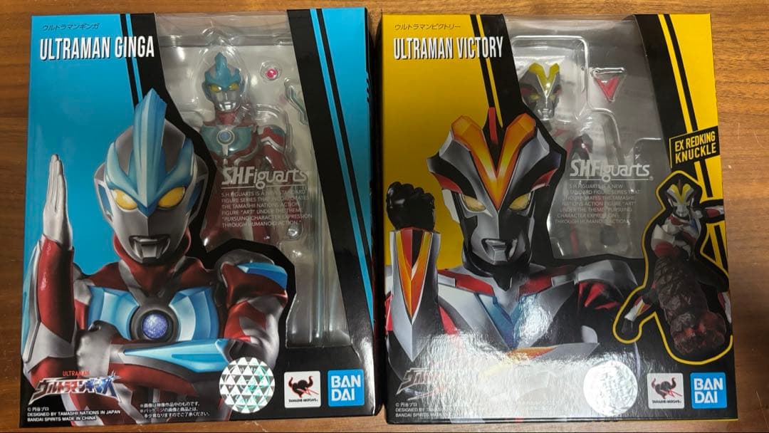 S.H.Figuarts ウルトラマンギンガストリウム、ギンガ、ビクトリー