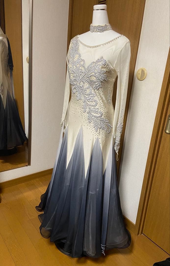 社交ダンスドレス グラデーションデザイン - メルカリ