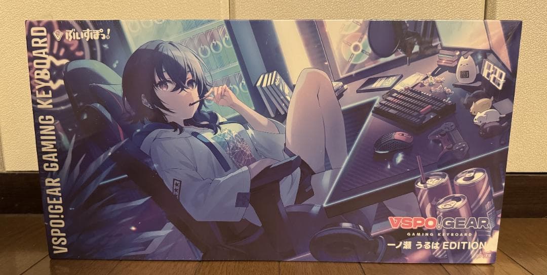 Vspo Gear 一ノ瀬うるは ゲーミング キーボード ぶいすぽっ！ vspo-gear-gaming-keyboard-vol1