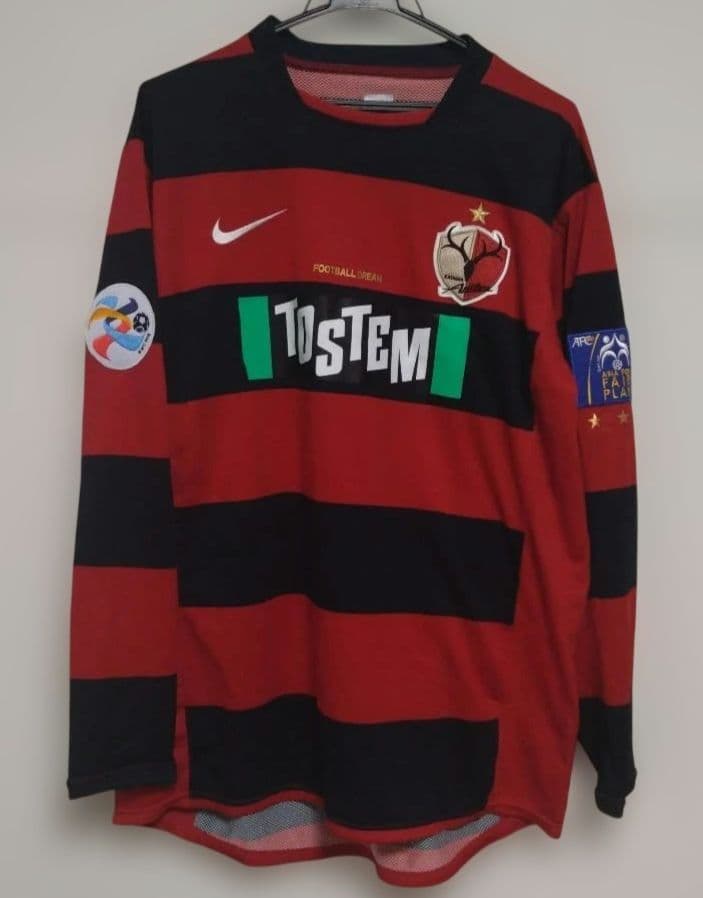 鹿島アントラーズ 長袖 ユニフォーム トレーニングウエア XL - メルカリ