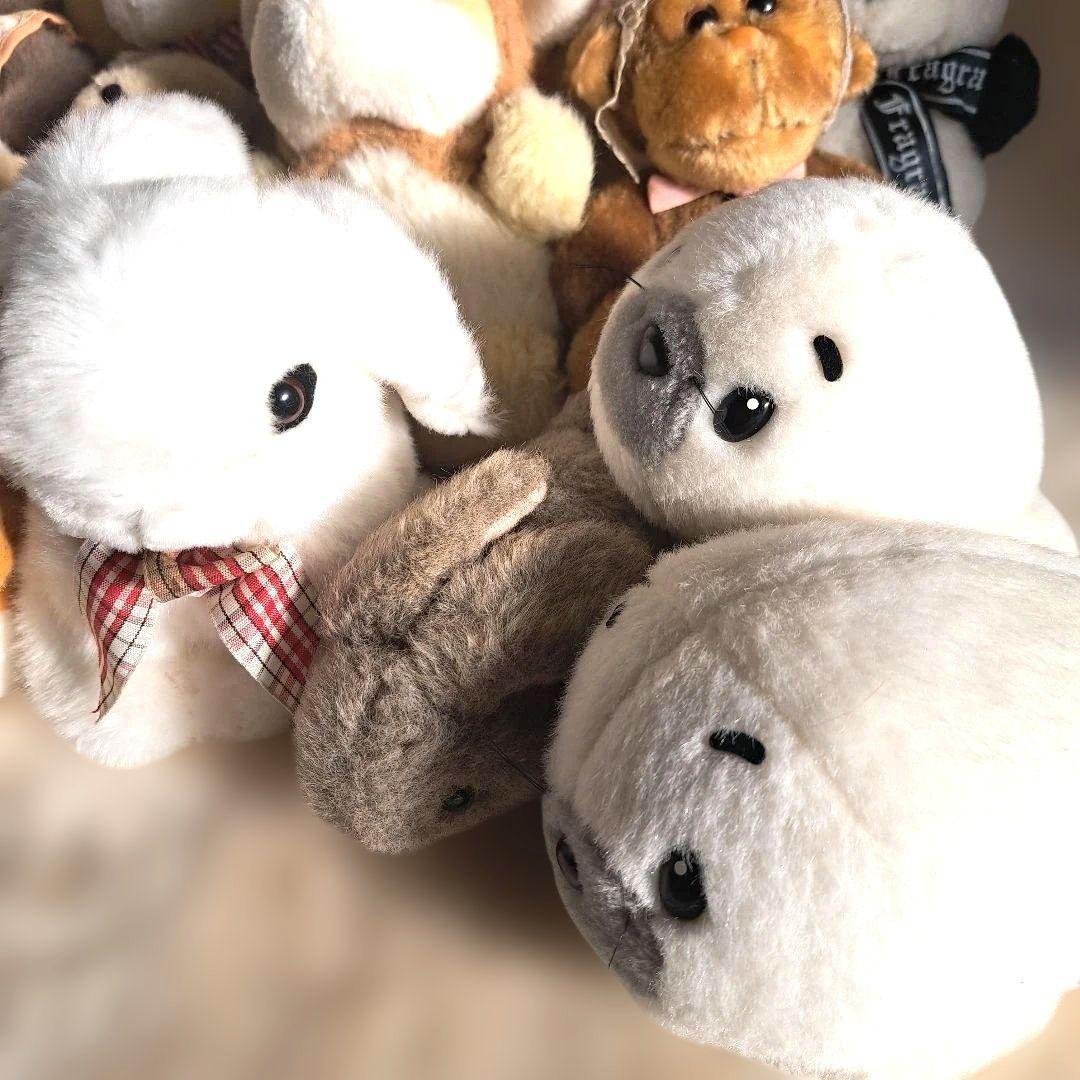 お得 昭和 レトロ ぬいぐるみ 人形 まとめ売り　セット 動物 玩具