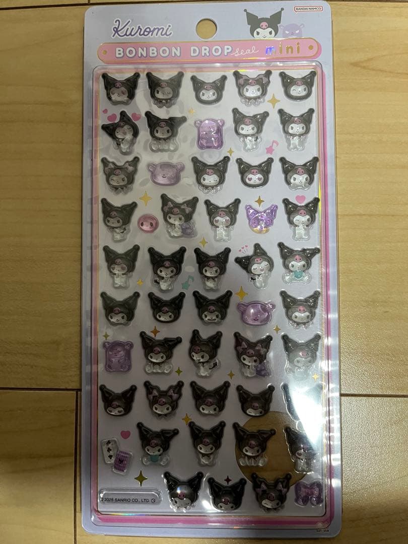 正規品】ボンボンドロップシール ミニ サンリオ 8種 ＋しずくちゃん4