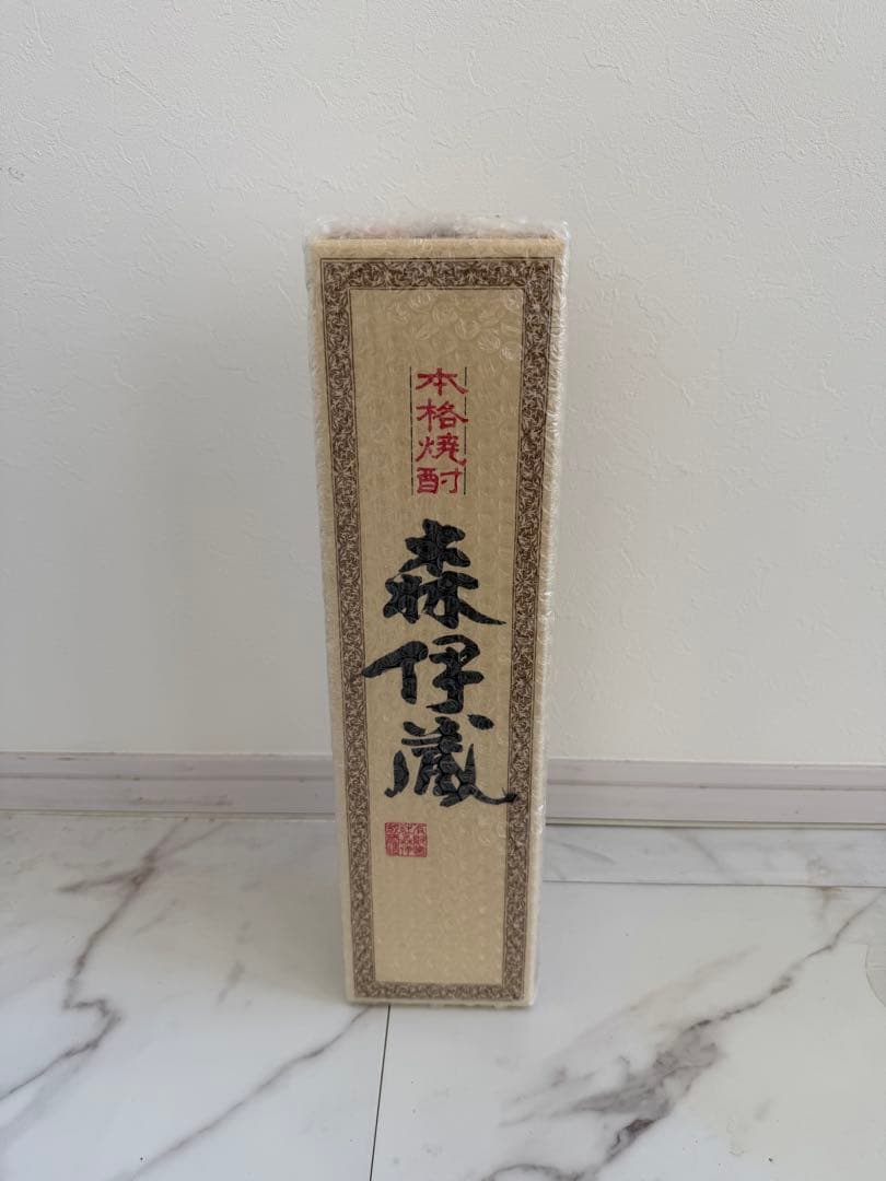 森伊蔵 焼酎 専用袋付き　1800ml 25度　新品未開封 森伊蔵酒造 森伊蔵 1800ml 箱なし 和紙付き 芋焼酎 爆買 : お酒市場
