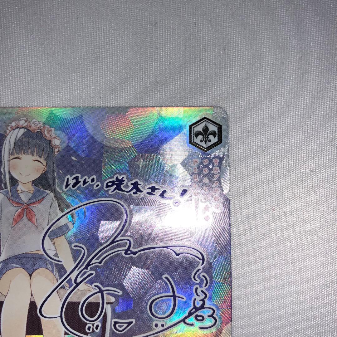 かけがえのない存在 牧之原翔子 sec 青ブタ sp サイン ssp