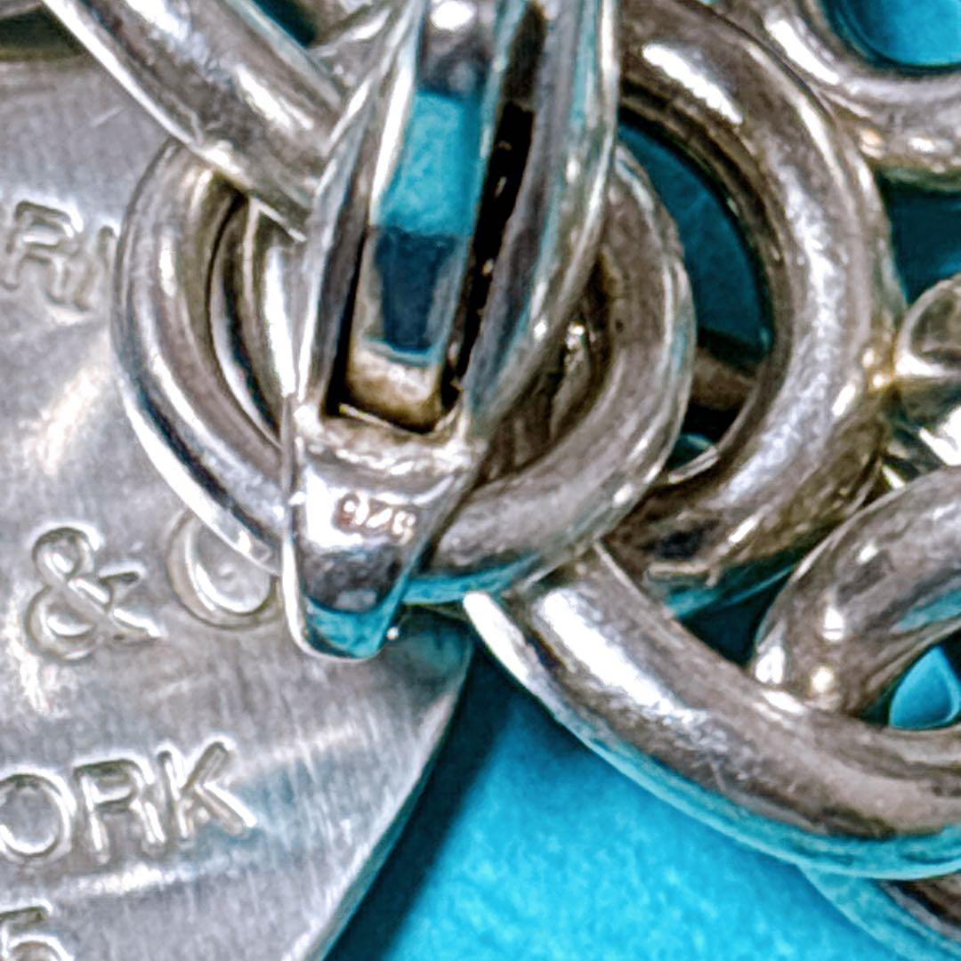 【美品】20.4cm ティファニー リターントゥ ハートタグ ブレスレット SV