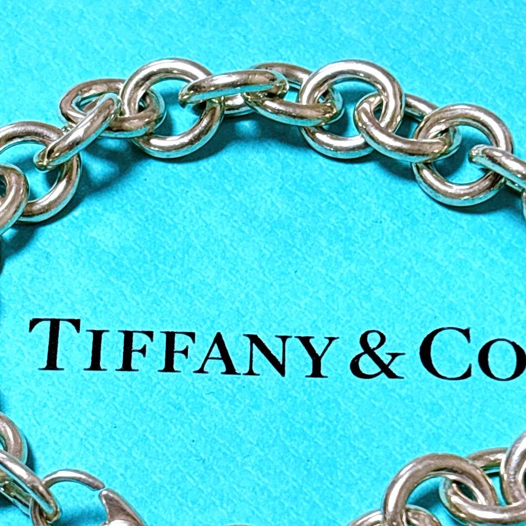 【美品】20.4cm ティファニー リターントゥ ハートタグ ブレスレット SV