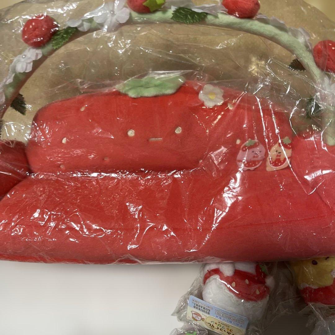 すみっコぐらし　喫茶でいちごフェア　ぬいぐるみセット