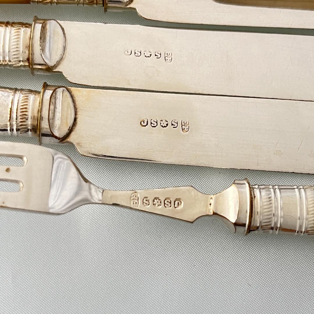 John Sanderson & Son Ltd】【白蝶貝】パストリーセット - メルカリ