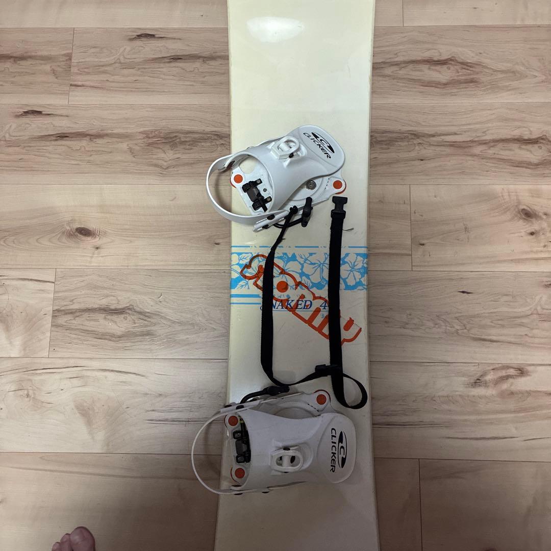CLICKER スノーボード ビンディング NAKEDスノーボード、ステップ