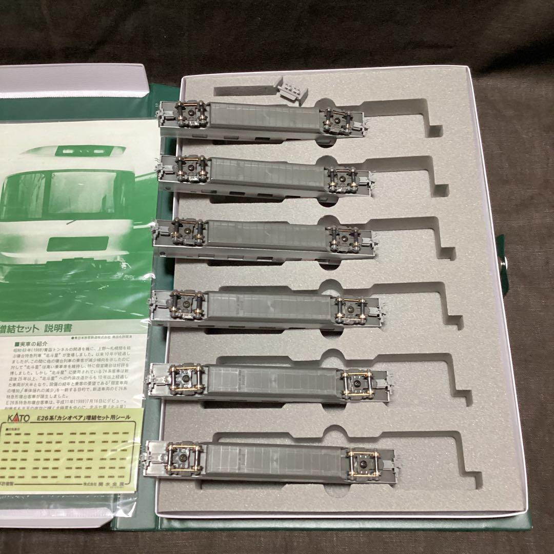 Nゲージ　KATO カシオペア　E26系　基本/増結　EF510 EF81