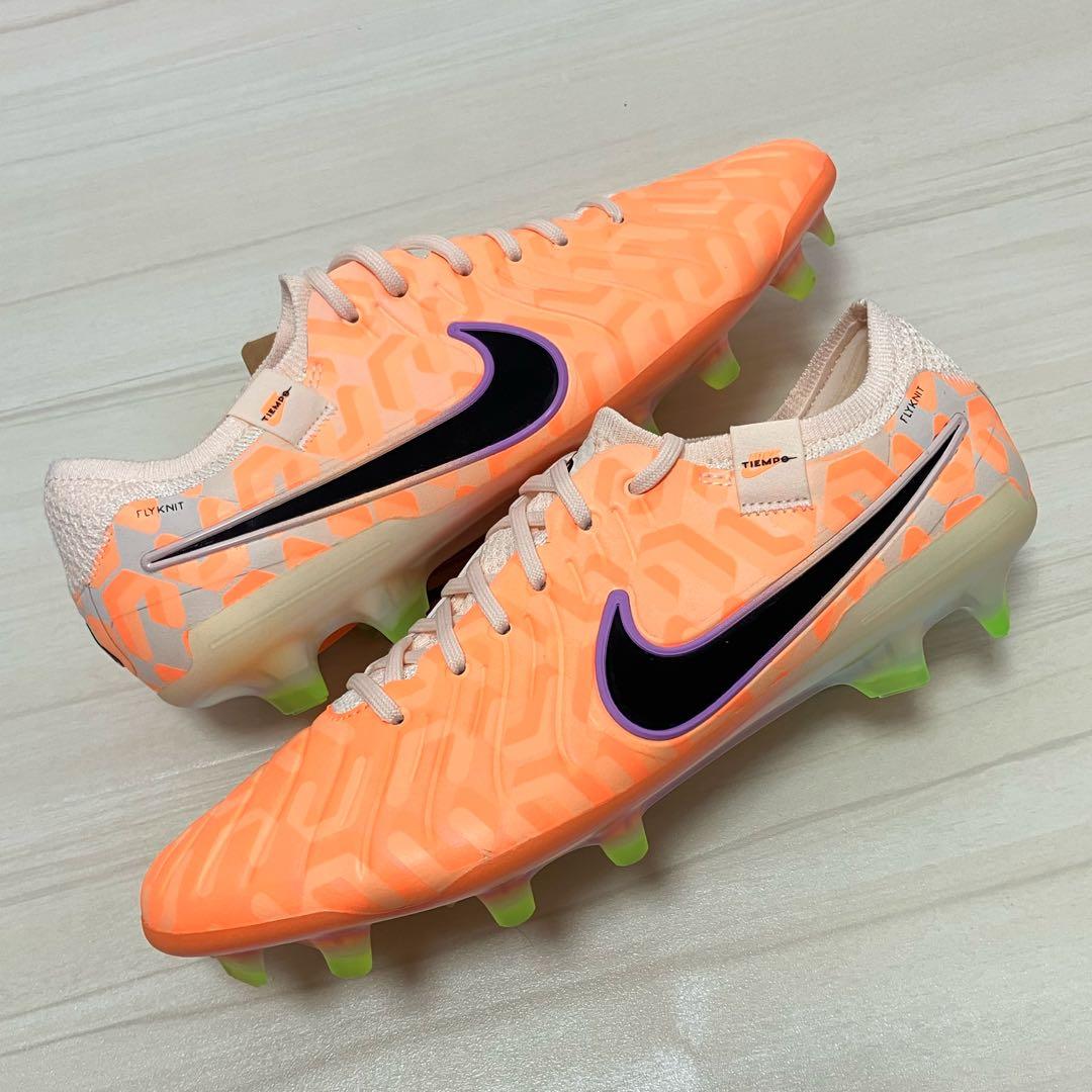 NIKE ナイキ ティエンポレジェンド10 エリート WC FG オレンジ NU