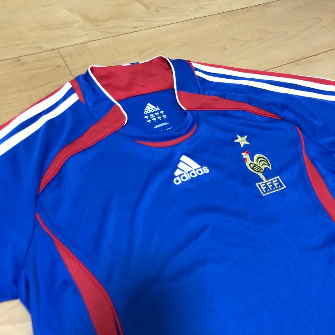 adidas アディダス サッカー フランス代表 ユニフォーム 2006 美品