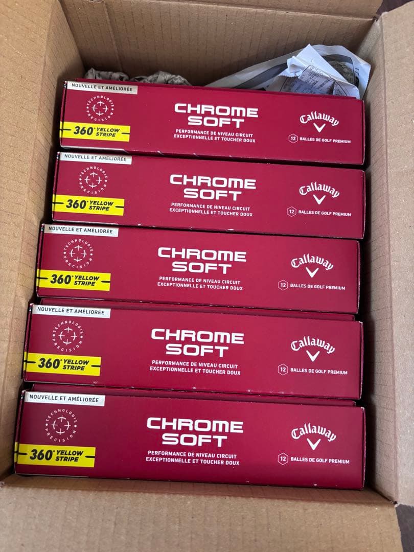 Callaway ゴルフボール CHROME SOFT 24 5箱 balls-2024-chrome-tour-x_2_1.