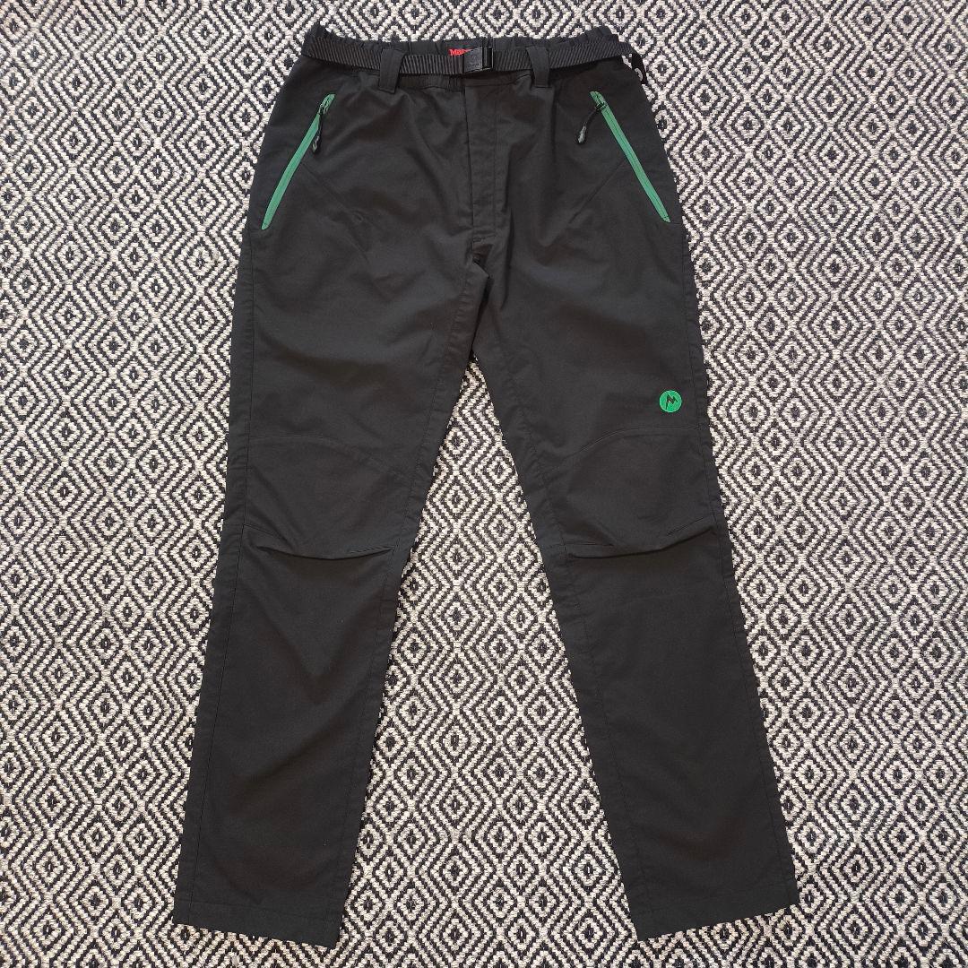 未使用 ビームスゴルフ マーモット パンツ ブラック グリーン Sサイズ