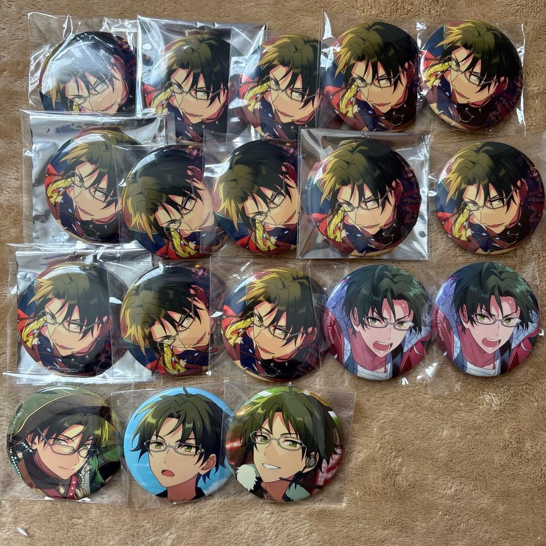 蓮巳敬人 缶バッジ 18個セット - メルカリ