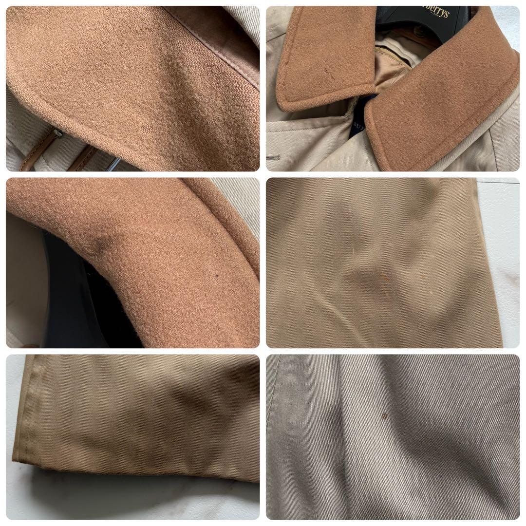 激レア◇バーバリーロンドン ベルト ライナー 襟付き トレンチコート