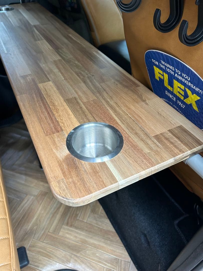 114 ハイエース キャラバン セカンドテーブル DIYセカンドテーブル