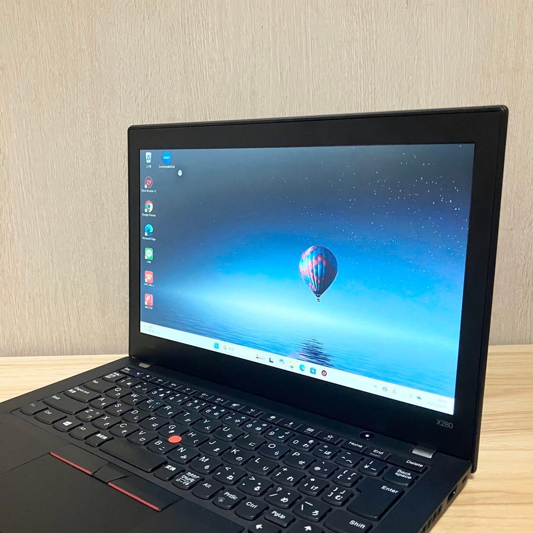 第8世代《極美品》Lenovo ThinkPad X280 Windows11