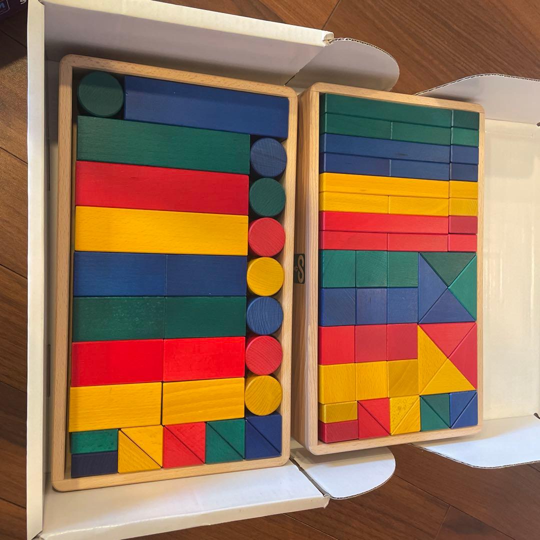 伸芽会　教材積み木　受験用　未使用品 伸芽会の教材積み木 小学校受験｜Yahoo!フリマ（旧PayPayフリマ）