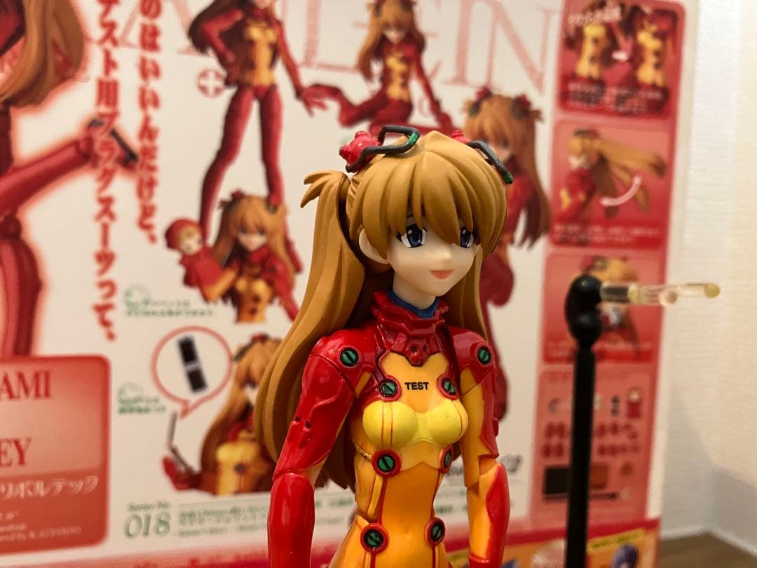 値下げ依頼歓迎】エヴァ 式波・アスカ・ラングレー リボルテック 海洋