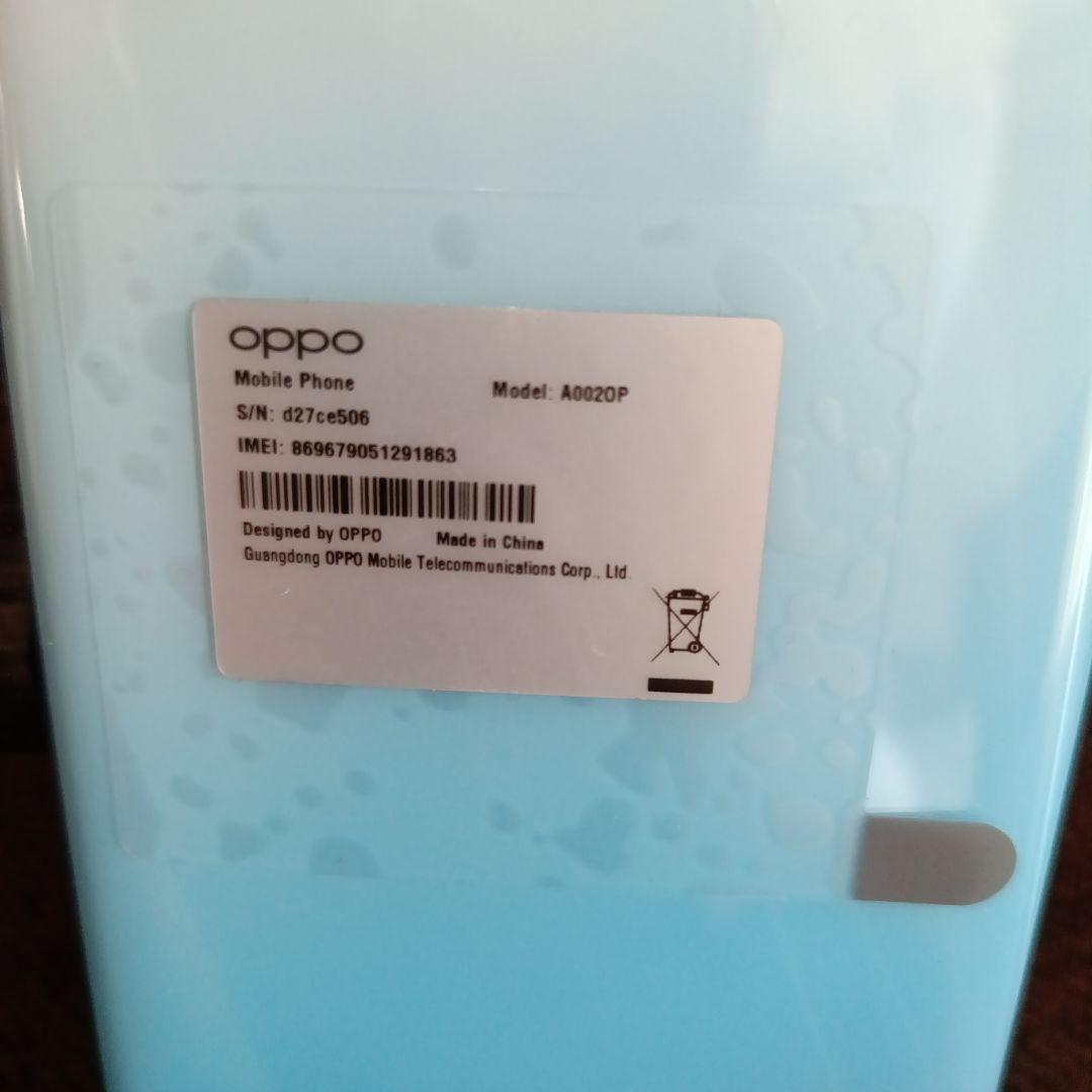 OPPO Reno 3 A sim freeグラデーションブルー 本体 - メルカリ