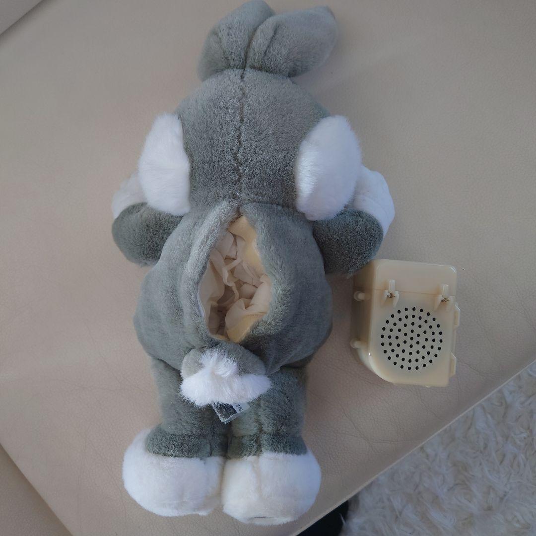 USAレトロ　バックスバニー 音声ぬいぐるみ完動品　Bugs Bunny　昭和