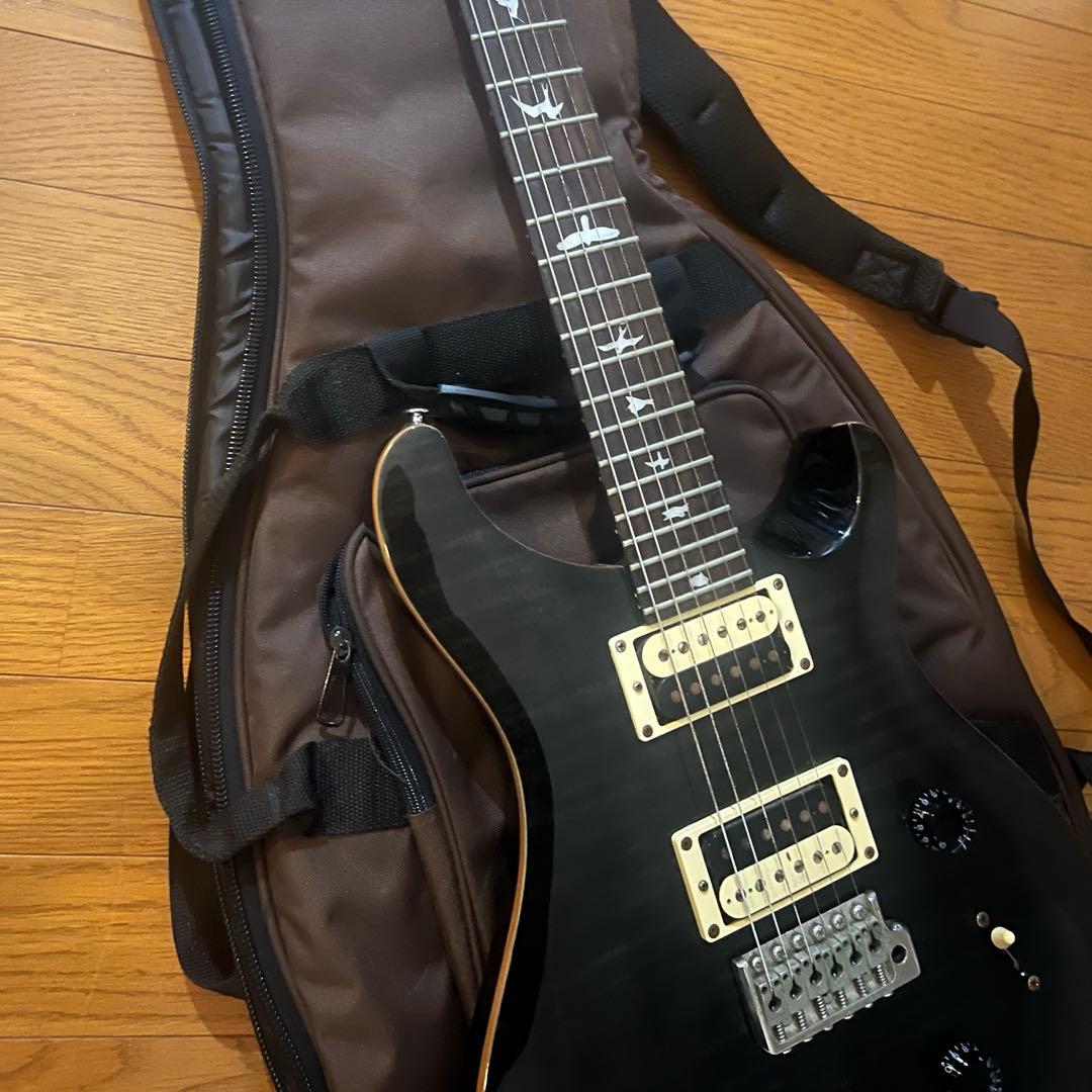 ギター PRS Custom24 SE gray black Platinum PRS Custom 24 Electric Guitar - Gray Black | Guitar Center