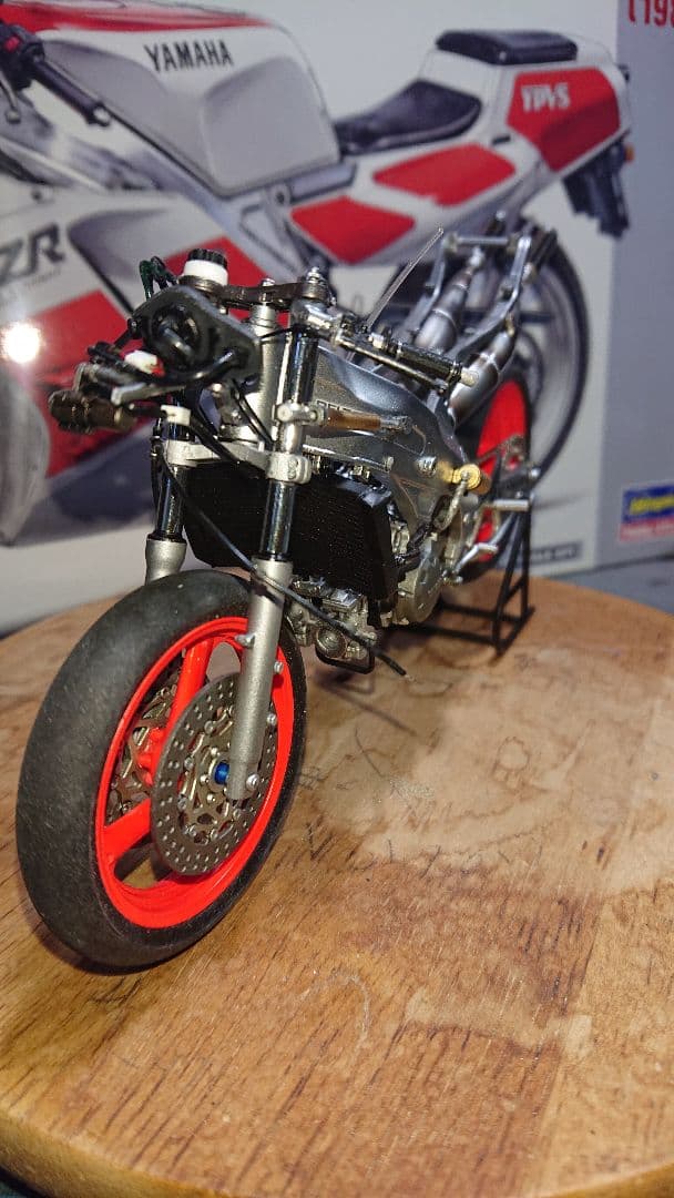 ヤマハ TZR3MA(改)88\"TZ250M本間利彦仕様 完成品 ハセガワタミヤ