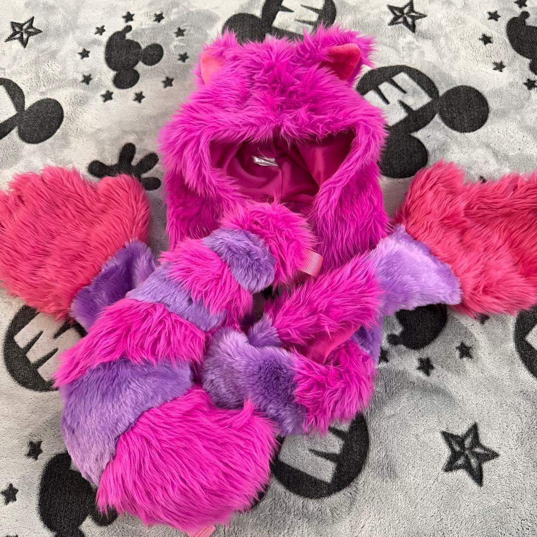 チェシャ猫 フード付き帽子 シッポ付き c24hat0106-6.jpg