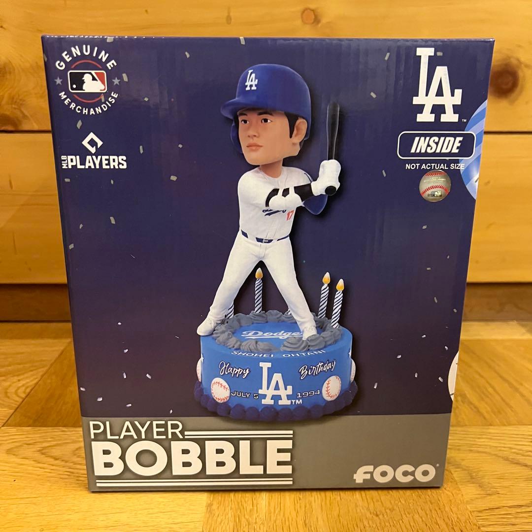 世界300個限定】大谷翔平 バースデーケーキ ボブルヘッド 誕生日