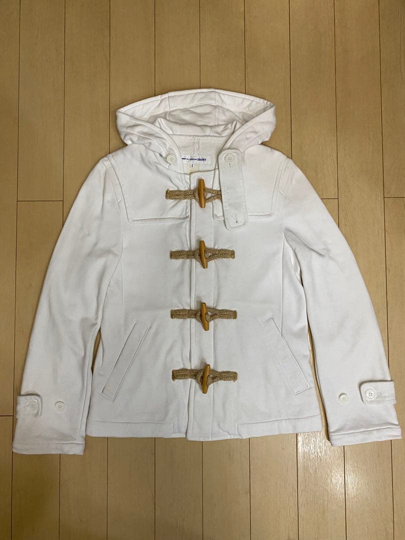 コムデギャルソン シャツ スウェット ダッフル コート 短丈 - メルカリ