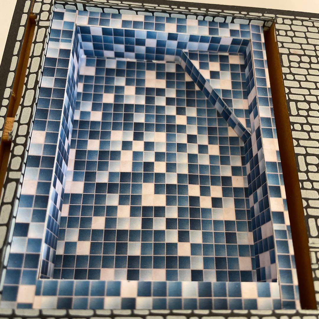 リーメント シルバニア ミニチュア 背景付○温泉 銭湯ガチャ ミニリカ