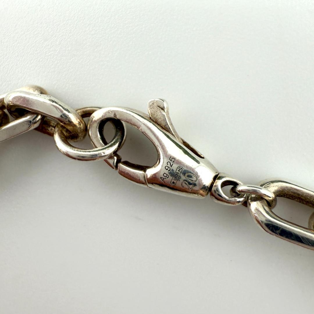GUCCI グッチ インターロッキング ブレスレット　Ag925 13.7g