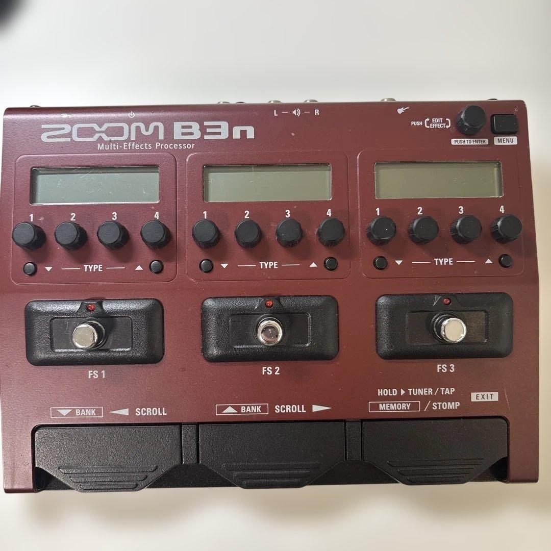 sakura　ZOOM B3n マルチエフェクター ZOOM B3n Multi-Effects Processor ベース用マルチエフェクツ