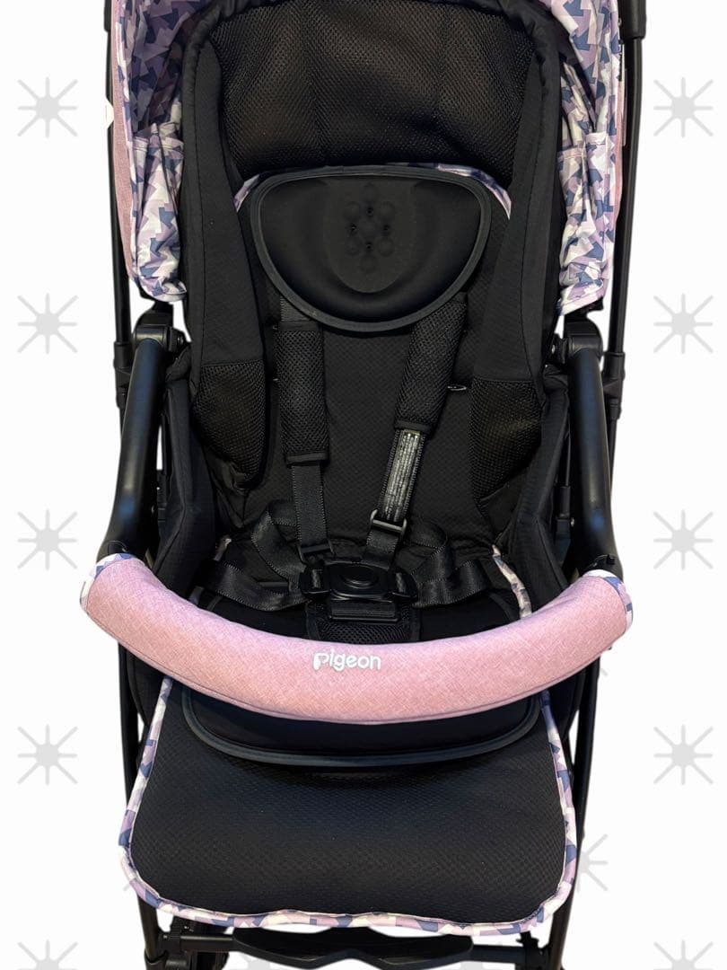 美品】限定ピジョン ベビーカー ランフィリノン ピンク