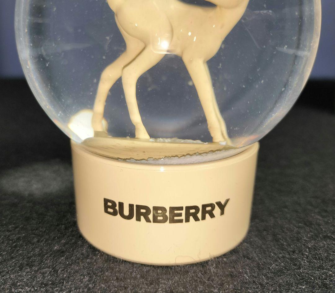 レア☆新品【BURBERRY】バーバリー スノードーム 限定ノベルティ