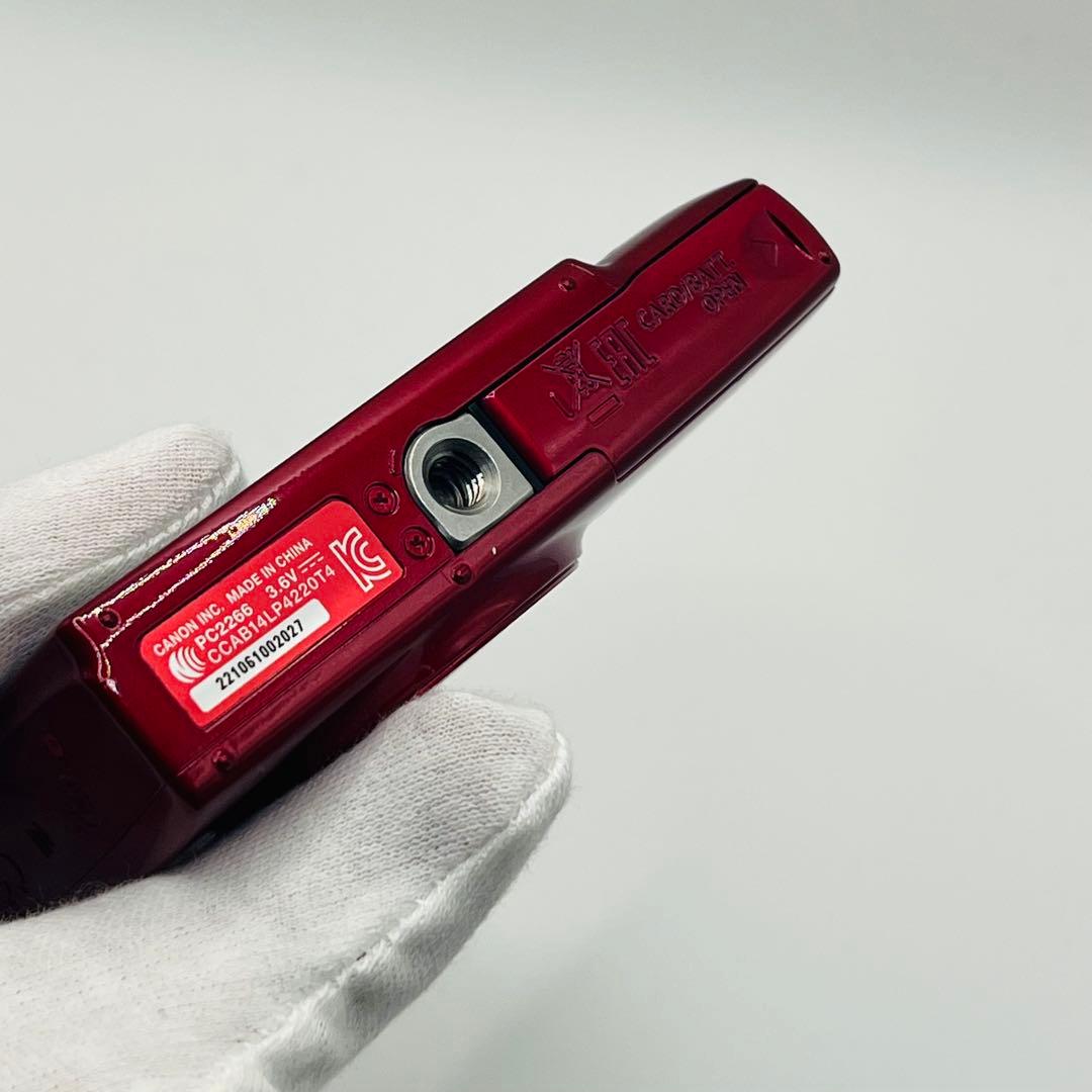 Canon IXY 190 コンパクトデジタルカメラ レッド 訳あり - メルカリ