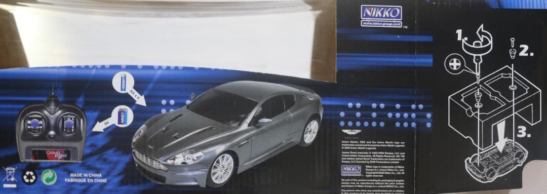 貴重ニッコー　００７／カジノ・ロワイヤル　アストンマーチンＤＢＳ　ラジコンカー