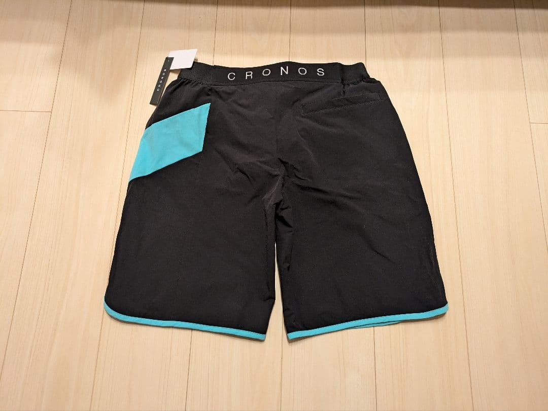 CRONOS サーフパンツ 青/黒 タグ付き - メルカリ